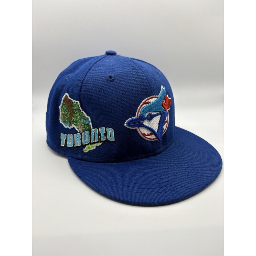 Men's Toronto Blue Jays New Era Royal Stateview 59FIFTY Fitted Hat Size 7